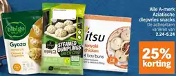 Albert Heijn Alle A-merk Aziatische diepvries snacks aanbieding