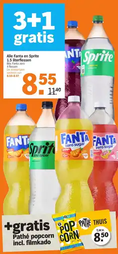 Albert Heijn Alle Fanta en Sprite aanbieding