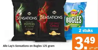 Albert Heijn Alle Lay's Sensations en Bugles aanbieding