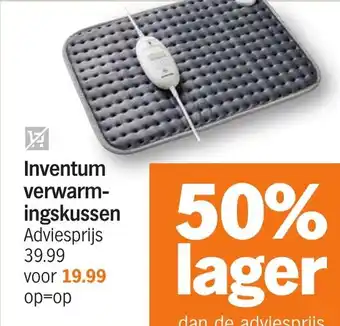Albert Heijn Inventum verwarmingskussen aanbieding