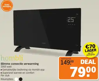 Albert Heijn Hombil Slimme convectie verwarming aanbieding