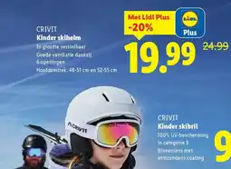 Lidl Crivit Kinder skihelm aanbieding
