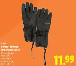 Lidl Hyxe Dames of heren skihandschoenen aanbieding