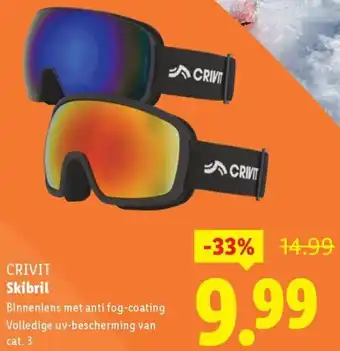 Lidl Crivit Skibril aanbieding