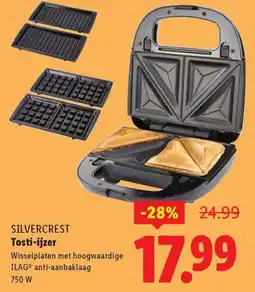 Lidl Silvercrest Tosti-ijzer aanbieding