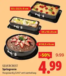 Lidl Silvercrest Springvorm aanbieding