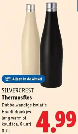 Lidl Silvercrest Thermosfles aanbieding