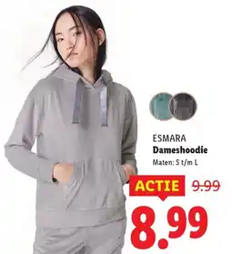 Lidl Esmara Dameshoodie aanbieding