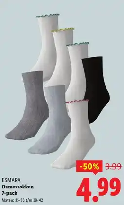 Lidl Esmara Damessokken aanbieding