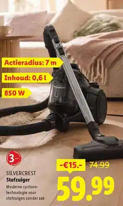 Lidl Silvercrest Stofzuiger aanbieding