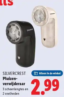 Lidl Silvercrest Pluizenverwijderaar aanbieding