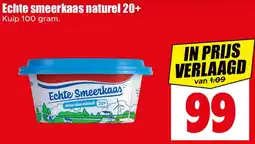 Dirk Echte smeerkaas naturel 20+ aanbieding