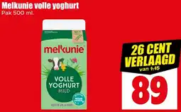 Dirk Melkunie volle yoghurt aanbieding