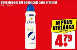 Dirk Dove deodorant advanced care original aanbieding