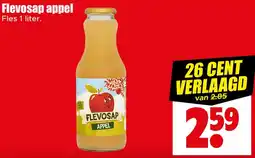 Dirk Flevosap appel aanbieding