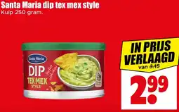 Dirk Santa Maria dip tex mex style aanbieding