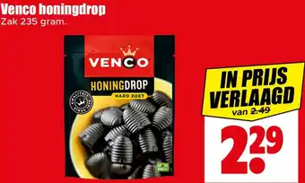 Dirk Venco honingdrop aanbieding