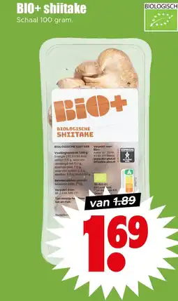 Dirk BIO+ shiitake aanbieding