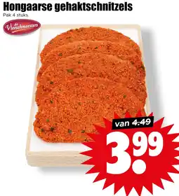 Dirk Hongaarse gehaktschnitzels aanbieding