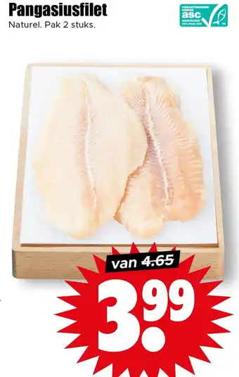 Dirk Pangasiusfilet aanbieding