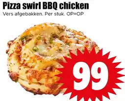 Dirk Pizza swirl BBQ chicken aanbieding