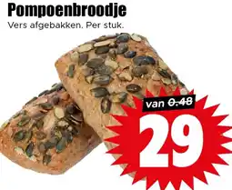 Dirk Pompoenbroodje aanbieding