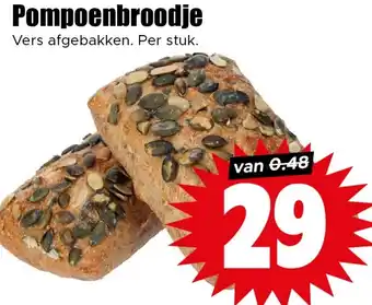 Dirk Pompoenbroodje aanbieding