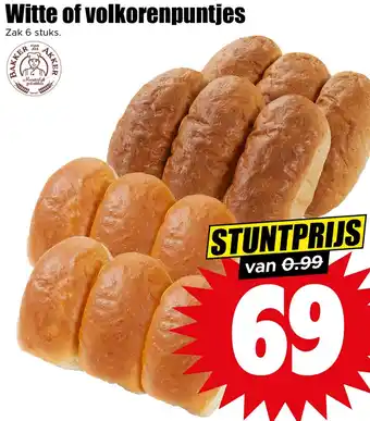 Dirk Witte of volkorenpuntjes aanbieding