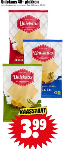 Dirk Uniekaas 48+ plakken aanbieding