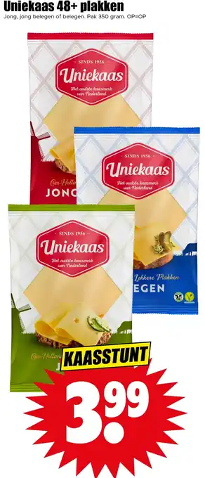 Dirk Uniekaas 48+ plakken aanbieding