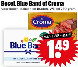 Dirk Becel, Blue Band of Croma aanbieding