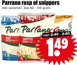 Dirk Parrano rasp of snippers aanbieding