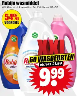 Dirk Robijn wasmiddel aanbieding