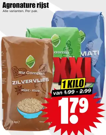 Dirk Agronature rijst aanbieding