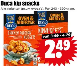 Dirk Duca kip snacks aanbieding