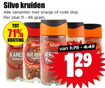 Dirk Silvo kruiden aanbieding