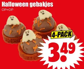 Dirk Halloween gebakjes aanbieding