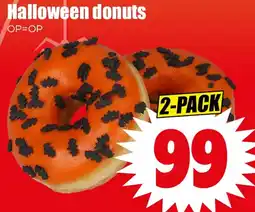 Dirk Halloween donuts aanbieding