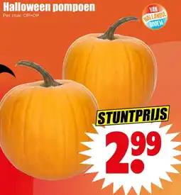 Dirk Halloween pompoen aanbieding