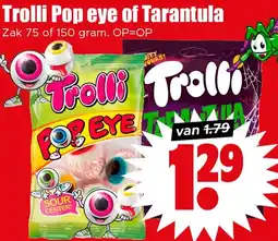 Dirk Trolli Pop eye of Tarantula aanbieding