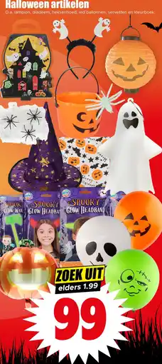 Dirk Halloween artikelen aanbieding