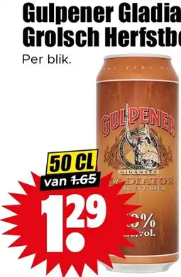 Dirk Gulpener Gladiator aanbieding