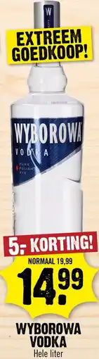 Dirk Wyborowa Vodka aanbieding