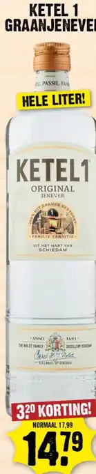 Dirk Ketel 1 Graanjenever aanbieding