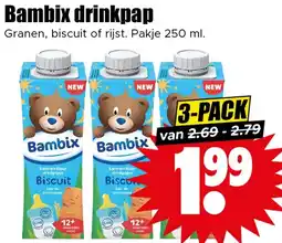 Dirk Bambix drinkpap aanbieding
