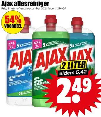 Dirk Ajax allesreiniger aanbieding