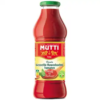 PLUS Mutti Passata Basilicum aanbieding