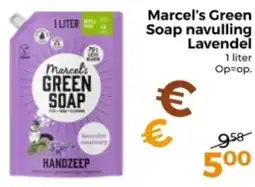 Trekpleister Marcel's Green Soap navulling Lavendel aanbieding