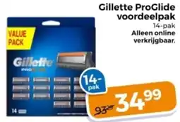 Trekpleister Gillette ProGlide voordeelpak aanbieding
