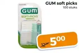 Trekpleister GUM soft picks aanbieding
